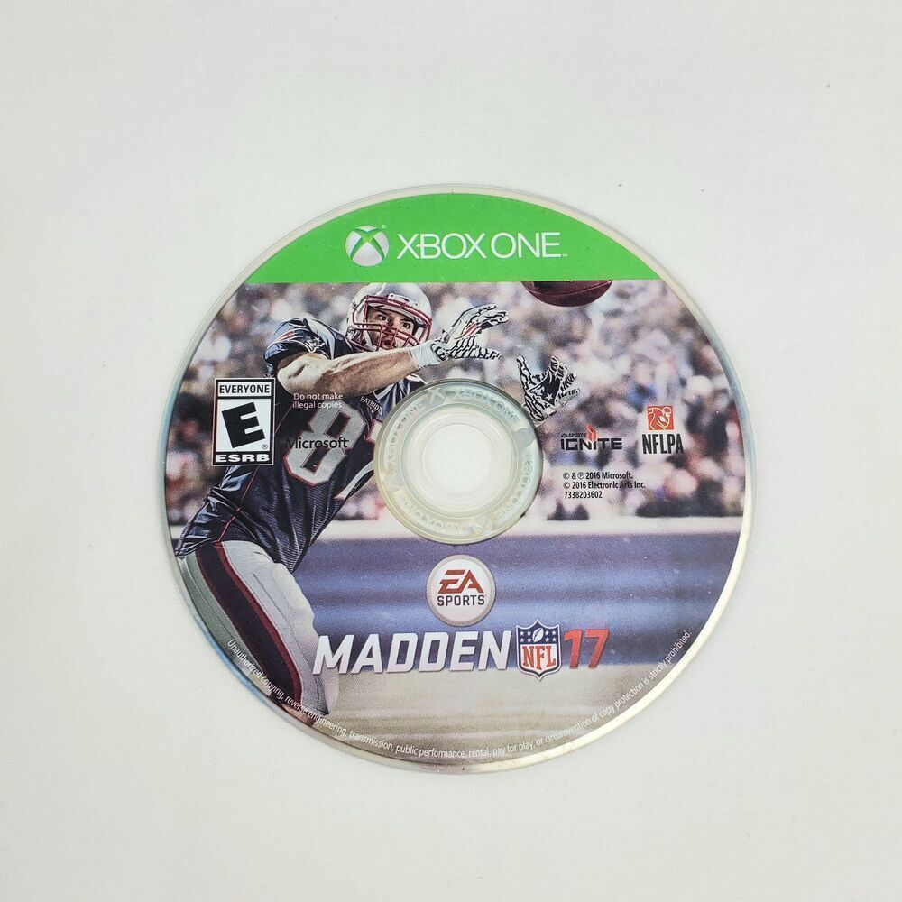 Madden NFL 17 on Xbox One Disc Only